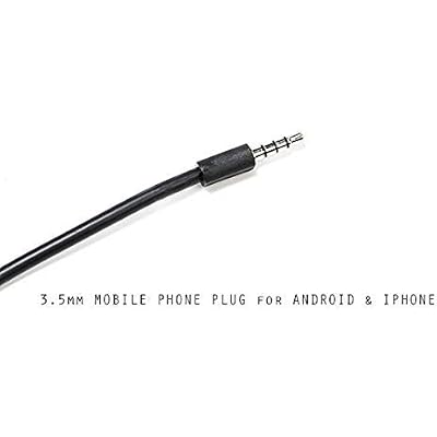ArmorMason U94 PTT System Compatible with 3.5mm Mobile Phone/Android/iPhone (Civilian Wired)