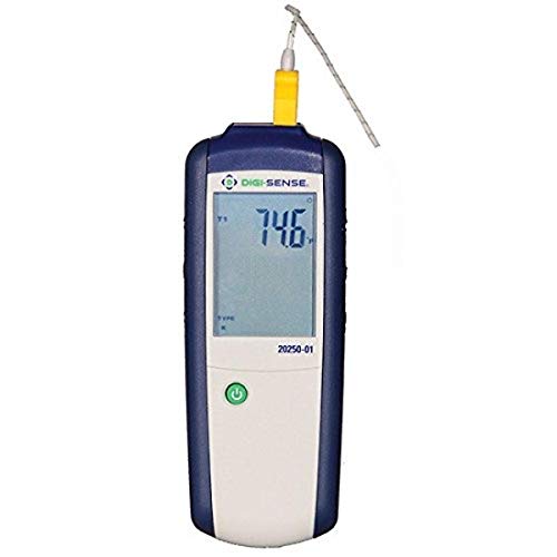 Digi-Sense Temp-10 Single-Input Type K Thermocouple Thermometer