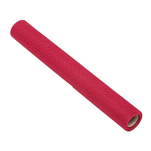 PHENOFICE Material De Envoltura De Ramos De Flores Decorativa Para Empaque De Flores Suministro De Floristería Para Diy y Color Rojo