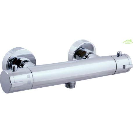 Rav – Miscelatore termostatico doccia/vasca a parete in cromo