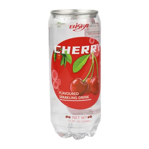 Image of Elisha Sparkling Beverage 350ml (12.3 Fl Oz) (6, Cherry)