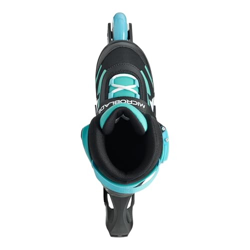 Miniatura 2 de Rollerblade Microblade - Patines En Línea Para Niños, Unisex, Color Negro Azul Claro, 36.5-40.5