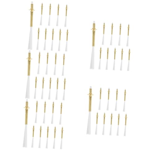 VILLCASE 30pcs Indoor Oil Lamp Wick Replacement Professional Portable Wick for Kerosene Lanterns and for Projects and Lighting Needs