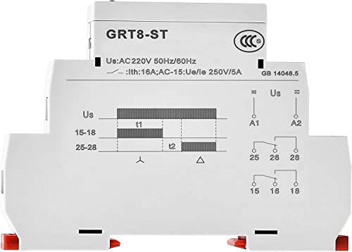 Gaeyaele Delay On Motor Star Delta Soft Starter Ac230V Delta Relay(Grt8-St,A230) #TOP1