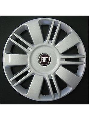 Kit di 4 copricerchi adattabili - per FIAT SEDICI modello 2006 (LOGO ROSSO) - diametro 16" - non originali