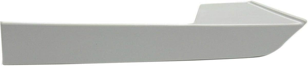 DAT AUTO PARTS Front Right Passenger Side Bumper Cover Lower Headlight Trim Bracket Filler Insert Replacement For 2012-2015 Toyota Tacoma Gray Textured Plastic TO1089118 5250204900