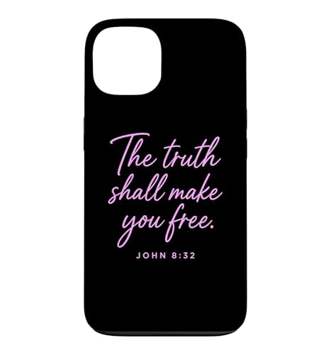 Truth Shall Make You Free John 8:32 �M���� ���� �X�}�z�P�[�X iPhone 13 �p