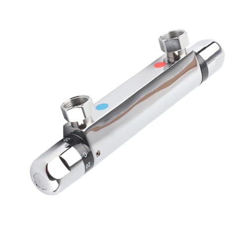 Válvula termostática de chuveiro, temperatura constante, misturador de água quente e fria, acessório