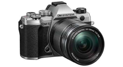 OM SYSTEM OM-5 Mark II Cámara Micro Cuatro Tercios, Incl. Objetivo M.Zuiko Digital ED 14-150mm II, Sensor Live Mos de 20 MP, estabilización de Imagen de 5 Ejes, Sellado IP53 contra la Intemperie - imagen 9