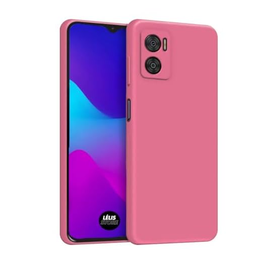 Capa Capinha Case Compatível Motorola Moto G54 Silicone Veludo Premium (ROSA)