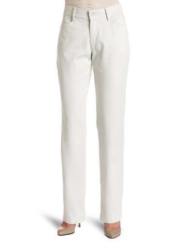 Lee Women's Relaxed Fit Plain Front Straight Leg Pant- String, String, 6