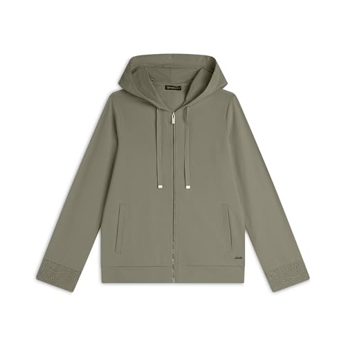 Freddy Felpa Zio Cappuccio S25WSLS6 V141 Verde Verde/S
