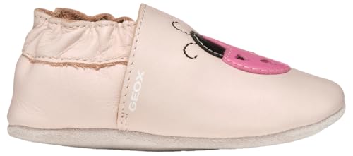 Geox Baby-Mädchen B GLOVIEDOO Girl B Crib Shoe, Lt Rose, Small