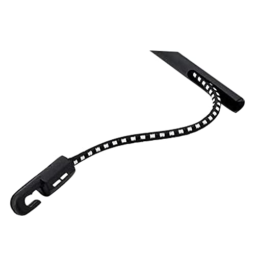 Tarps Now 12” Bungee Cords with Adjustable Loop End - Heavy Duty Durable Bungees Lanyard Cord for Scaffold, Tools, Construction, 100 Pieces