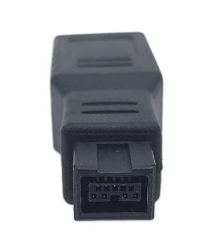 Cerrxian 4328315542 Firewire Ieee 1394 Type A 400 6 Pin Female To 1394 Type B 800 9 Pin Male Data Transfer Adapter Converter thumb #3