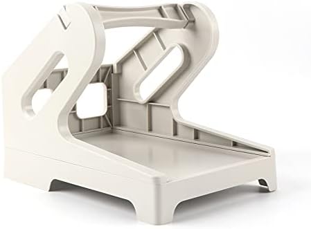 Asmvt Label Holder for Rolls and Fan-Fold Labels,Shipping Label Holder,Thermal Label Tray Printer Paper Holder for Delivery,Supermarket,Pharmacy Store (2 in 1 Holder)