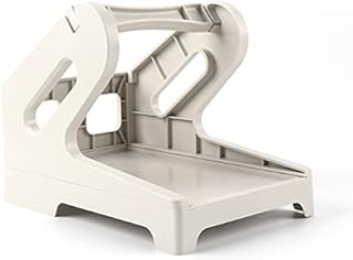 Asmvt Label Holder for Rolls and Fan-Fold Labels,Shipping Label Holder,Thermal Label Tray Printer Paper Holder for Delivery,Supermarket,Pharmacy Store (2 in 1 Holder)