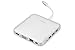 Produktbild DIGITUS Multiport Docking-Station - USB-C Dock 11 Ports - HDMI mDP VGA, RJ45, 3x USB 3.0 - Ladeport, Cardreader - Silber