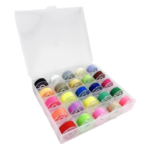 Set 25 hilos en bobinas pre-enrolladas para coser miniatura 1