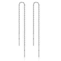 Bar -18K White Gold Plated 4.7in