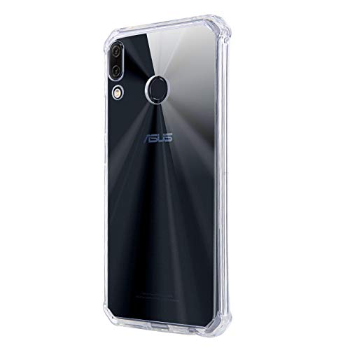 Funda compatible con Zenfone 5 ZS620KL / 5Z ZE620KL X00PD X00QD/ Asus x00QSA (display 6.2) Funda blanda gel silicona protección flexible slim suave TPU transparente