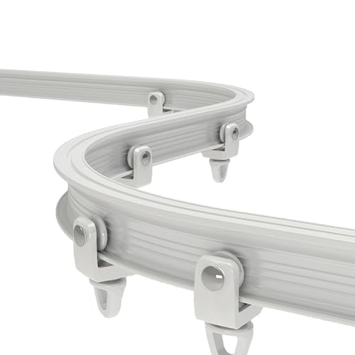 Divisores de habitación de aluminio rectos y curvos para techos y duchas 2