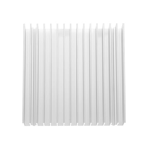 Image of Aluminum Heat Sink 100x100x18mm for LED Lamps and Ic Chips