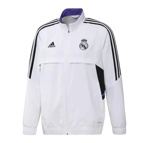 adidas Real Madrid Veste Blanche Homme 2022/2023 Blanc S