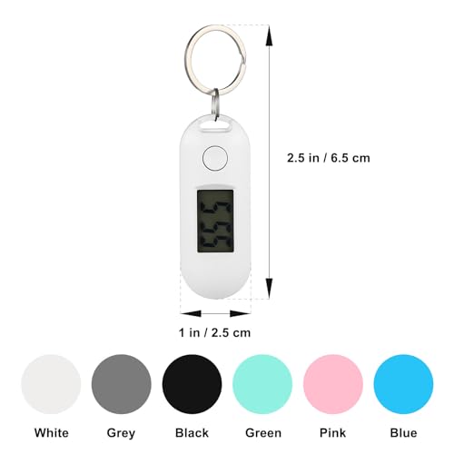 Relojes digitales silenciosos Luxshiny con botón de plástico ABS para estudiantes 2