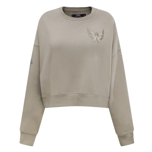 Sudadera NHL Pro Standard marrón XL mujer soluciona los looks aburridos con confort fleece total