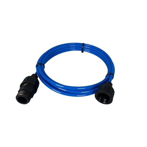 My Pool Filler Hide-A-Hose 75ft Hose for Automatic Pool Fillers & Water Levelers | UV Resistant, High-Pressure, Commercial-Grade, Exact Fit (75ft Blue)