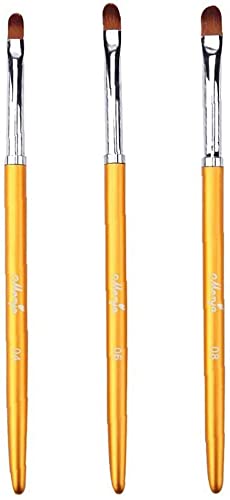 U-M 3 Teile/Satz Nail Art Liner Pinsel Malpinsel Acryl Nagelpinsel Stift Set Nagellack Applikator DIY Nagelwerkzeuge für…