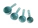 KitchenAid 9-Piece Measuring Cups and Spoons, Set of 9, Aqua Sky
