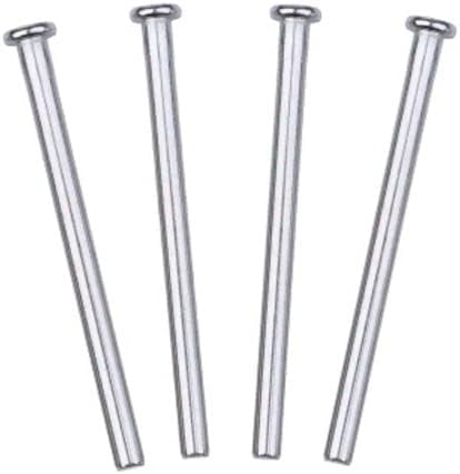 Gatehouse 3.5" Residential Door Hinge Pins, Satin Nickel Finish, 4 Count