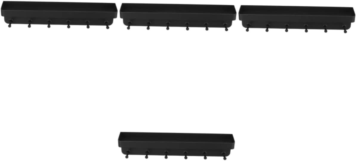 Veemoon 4pcs Wall Mounted Key Holder Decorative Wall Hook