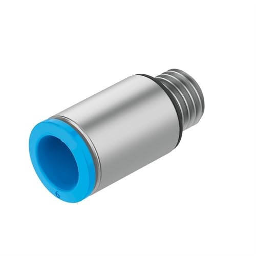 Conector rápido QSMP-M8X1.25-6 racor neumático de rosca métrica para tubo de 6mm