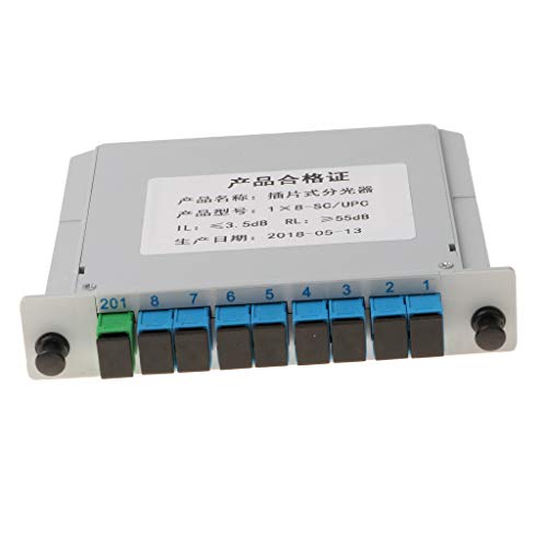 Amazon | Almencla 光スプリッタ 分岐 1〜8 SC/UPC インサート