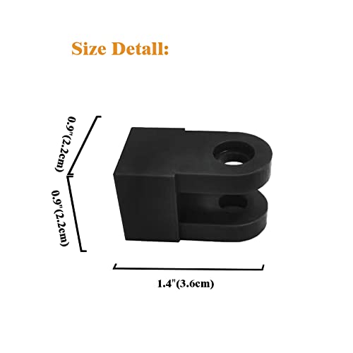 Jilinwei Microphone Mount Adapter For Hyperx Quadcast,Boom Arm Adapter Mic Arm Adaptor For Hyperx Quadcast Accessories,Replacement Part Microphone Holder Attaches To Boom Arms With 3/8"-16 Threads #TOP4