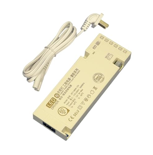 Alimentation LED 12V 60W transformateur extra plat pour éclairage de garde-robe moderne