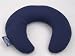 Microwaveable Flax Seed Filled Neck Pillow in Marine Blue from Relaxation in a Bag