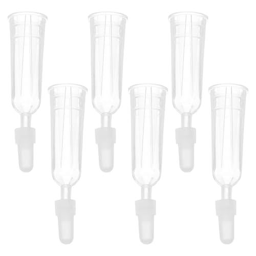 ABOOFAN Ouvre-ampoules 6 Pièces en Tpe pour Flacons Ampoules 2ml, Embouts Applicateurs Pratiques, Prévention des Fuites, pour Milieu Médical et Laboratoire