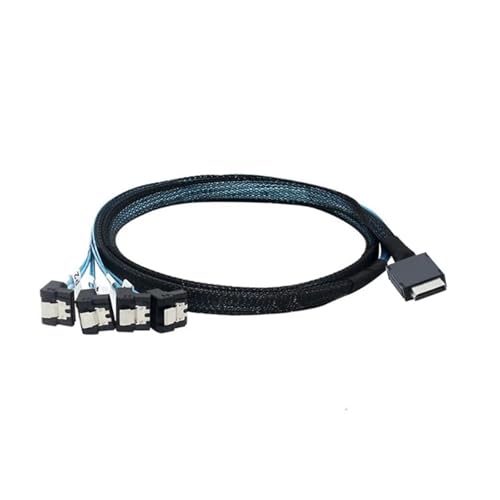 Cable adaptador PCI-ESFF-8611 a SATA 0.5m miniatura 5