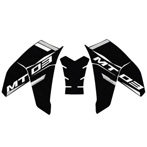 Genouillère à gaz Yamaha MT-03 : autocollant de traction carrosserie haute adhérence