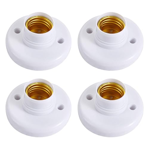 Image of 4Pcs Light Bulb Holder Bases Wall Ceilings Mounting Kitchen E27 Lamp Sockets | Lighting Parts & Accessories | Lamps, Lighting & Ceiling Fans