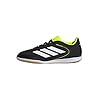 adidas Unisex niños Copa Indoor Court League Football Boots Kids, Core Black/FTWR White/Lucid Lemon, 36 2/3 EU