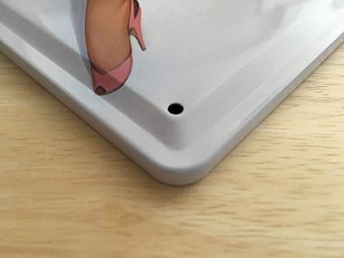 Leotie Since 2004 Lingerie Pillow Pump Tin Sign Metal Plate Decorative Sign Home Decor Plaques 20X30 Cm Metal Shield Shield Wall Art Deco Decoration Retro Pinup Advertising #TOP4