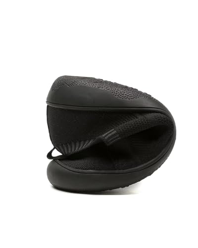 Women's Wide Toe Minimalist Barefoot Walking Shoes Comfort Low Top Knit Lace-up Sneakers Casual Outdoor Tennis Shoes4