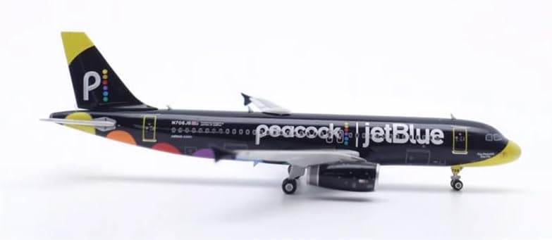 ACE HOBBY for Phoenix for JetBlue Airways for Airbus A320 N706JB for Peacock 1:400 Aircraft Pre-Built Model