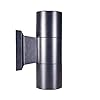 Volt 12v cast brass updown outdoor sconce lanai light black with unidirectional topbottom for low voltage landscape lighting  urban country home decor
