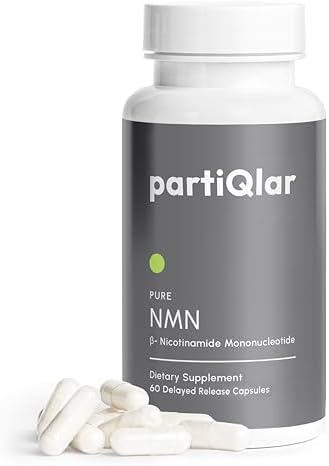 NMN Supplement 500mg - High Purity Nicotinamide Mononucleotide - NAD+ Booster for Anti-Aging, Cellular Energy & Longevity - 60 Veggie Capsules